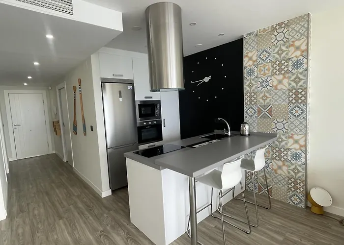 아파트 Moderno Piso Mirando Al Mar *